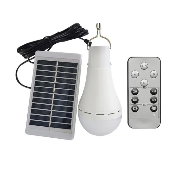 Ampoule solaire rechargeable