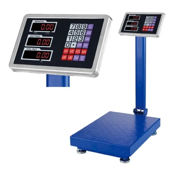 Balance plateforme 150 à 500 kg