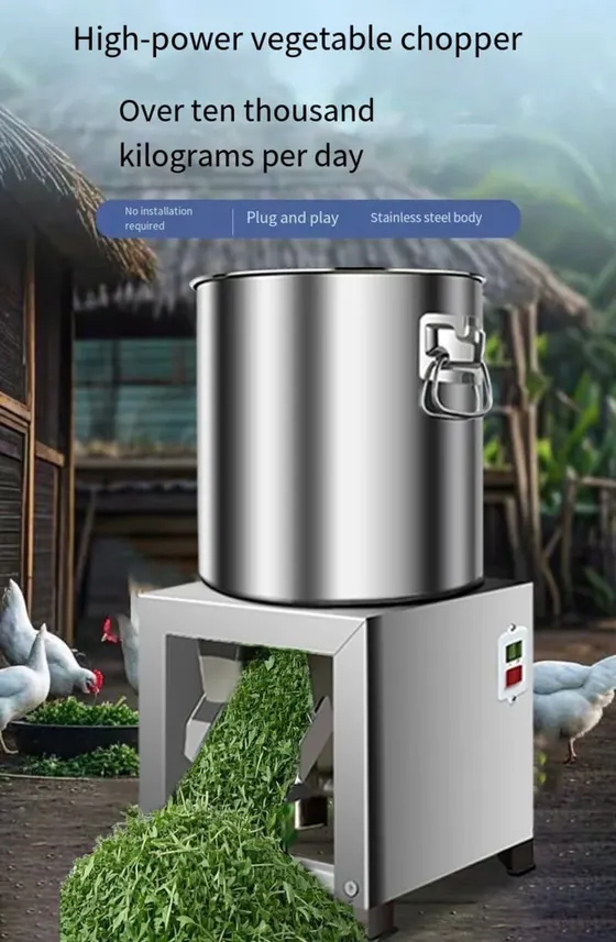 Broyeur d'herbe inox 304
