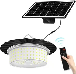 Lampe solaire suspendue