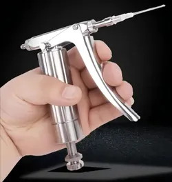 Pistolet vaccinateur inox