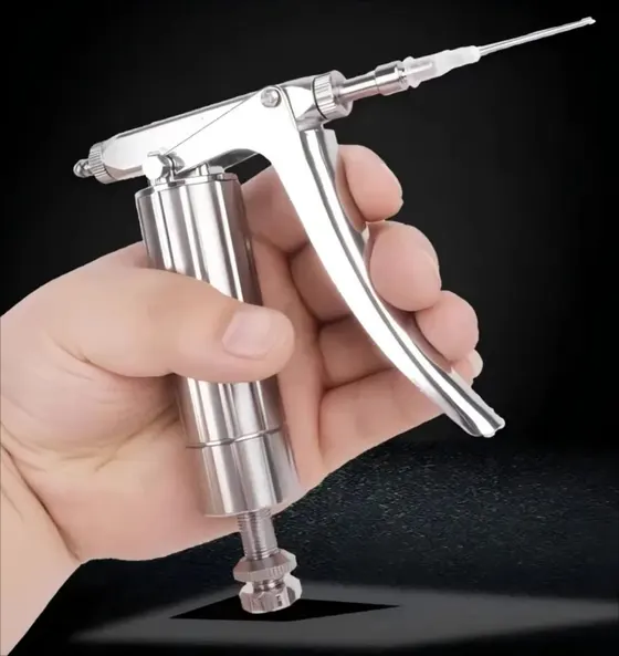 Pistolet vaccinateur inox